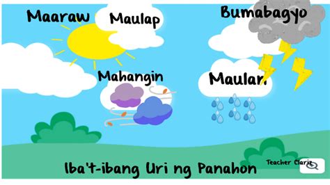 ibat ibang uri ng bato sa pilipinas|MGA IBA’T IBANG URI NG PANAHON.pptx .